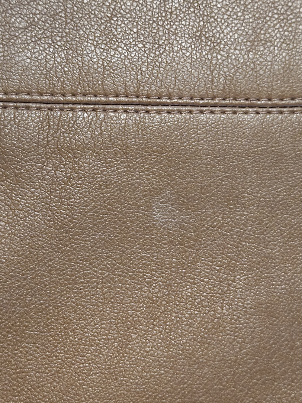 Calvin Klein Brown Faux Leather Shift Dress Size 2 Minimalist Quiet Luxury - Picture 9 of 9